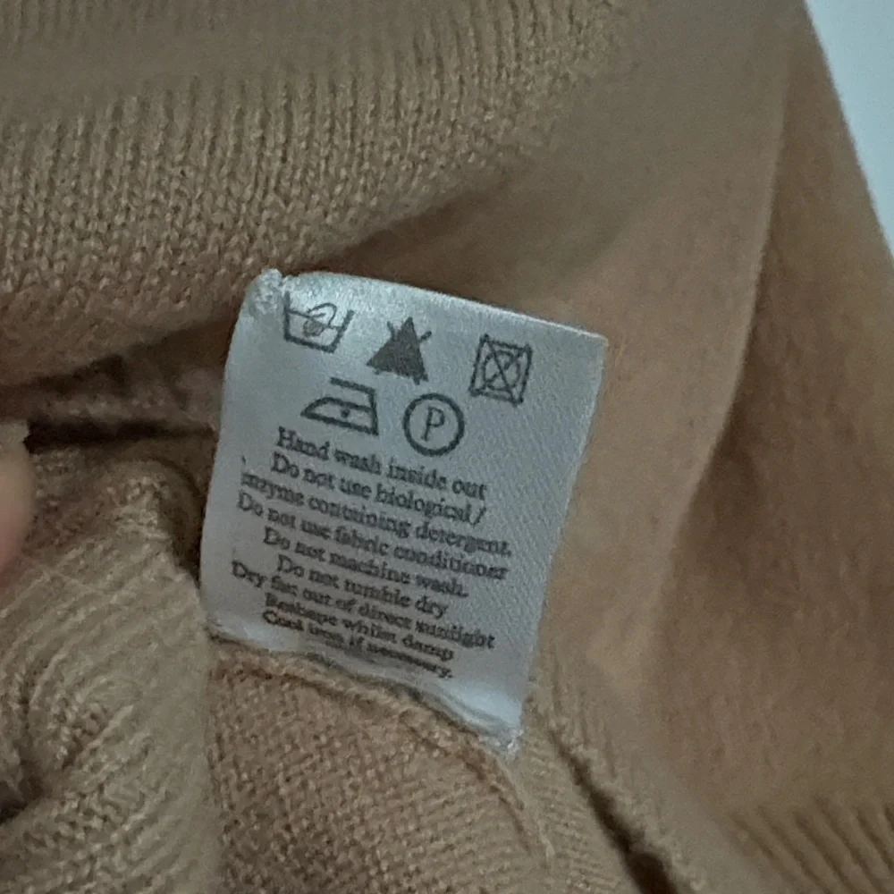 N PEAL Women’s Brown Long Sleeve 100% Cashmere Sweater, Fits XS/S - Picture 6 of 6